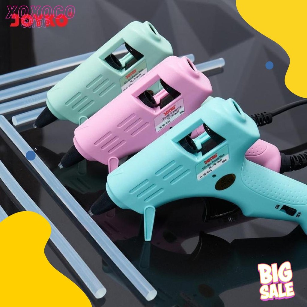 

Joyko Glue Gun Gg854 Color Pastel - Lem Tembak 20 Watt Serba Guna Terlaris! Produk Ini Banyak Dicari