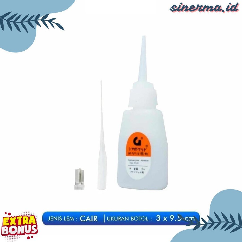 

(Promo Special Isi 10 Pcs) Lem G / Lem Korea G / Lem Tetes Cair G / Lem Cairan G Perekat Serbaguna Flash Sale! Diskon Hingga 70%