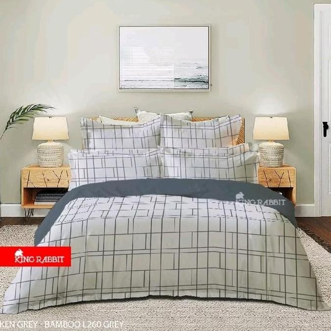 BEDCOVER SET KING RABBIT 200X200