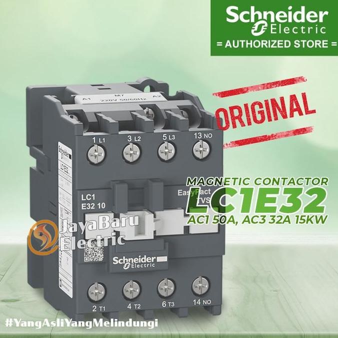 HARGA DISC - SCHNEIDER Kontaktor Contactor LC1E32 LC1E3201 LC1E3210 LC1E3210B7 LC1E3210E7 LC1E3210F7