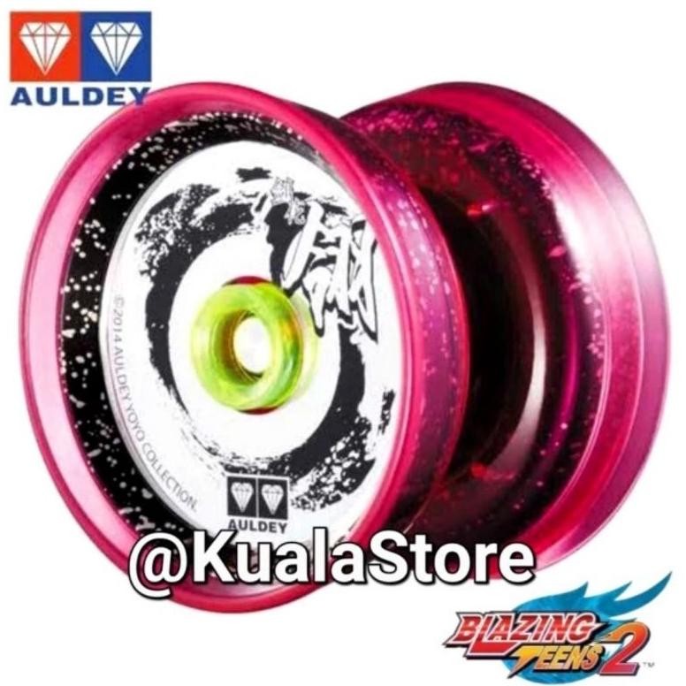 NEWW Yoyo Auldey Blazing Teens Original Feather Blade Metal Series Level 3 Yoyo Kuala Store Auldey O