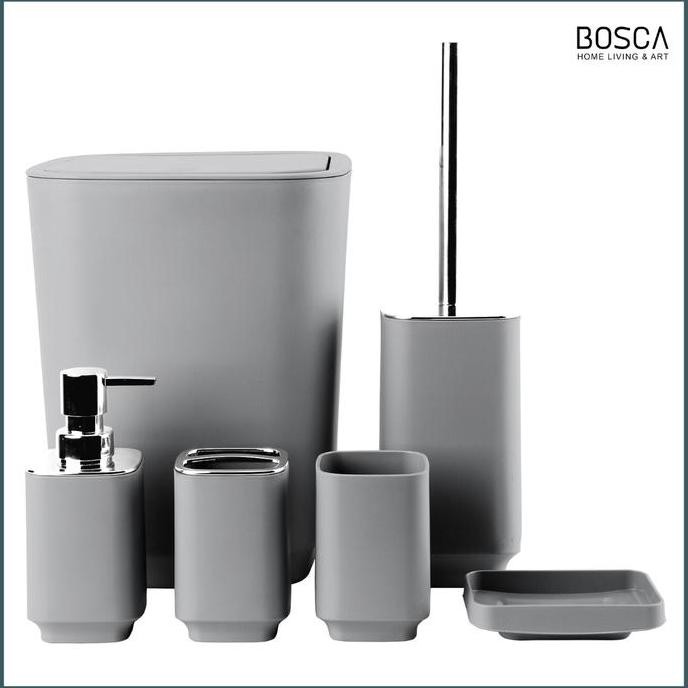 BATHROOM SET 6 IN 1 PIECE / BATHROOM TOILETRY SET /PERALATAN MANDI SET