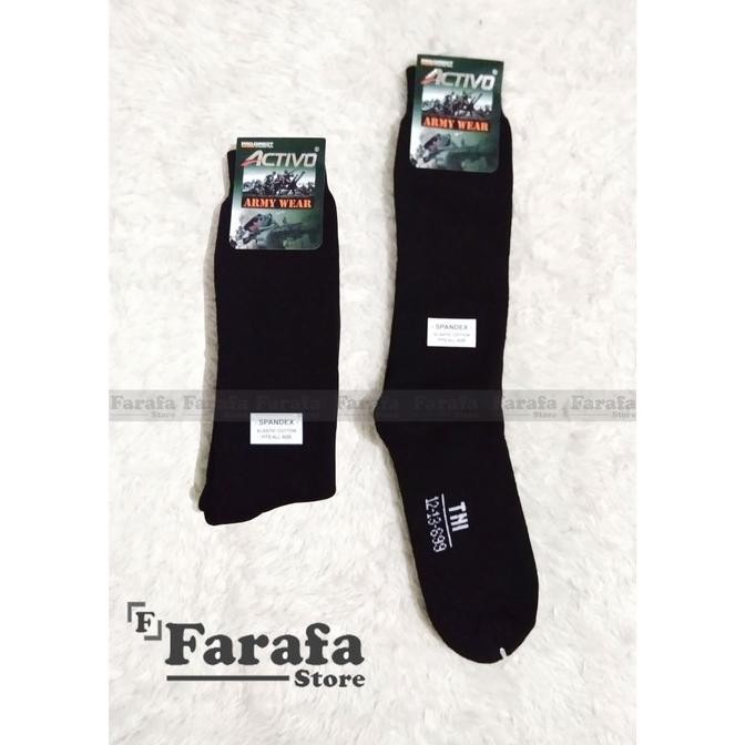 (Allthebest) Kaos kaki PDL Outdor Kaos Kaki Tentar Tebal Military Sock Polos-Loreng