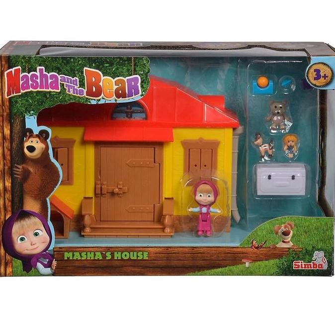 Masha and The Bear House Playset New Edition Original