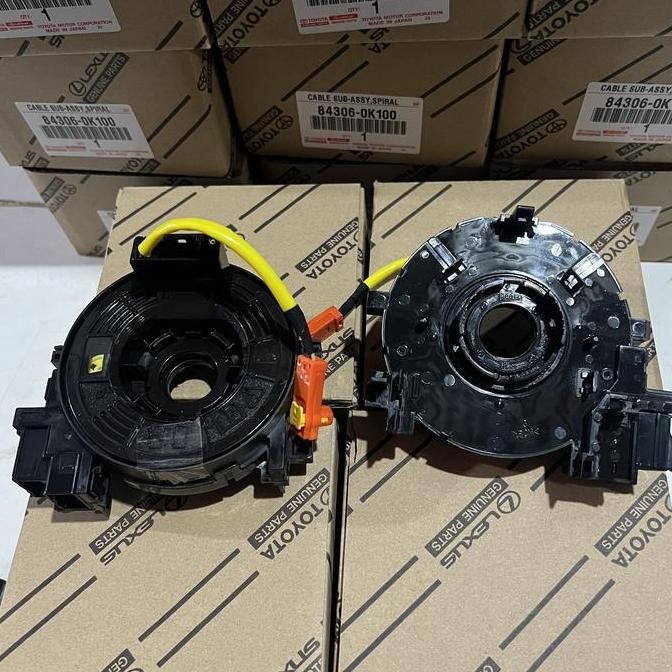 Orinal kabel spiral klakson flexible Stir Fortuner VRZ soket fullpin