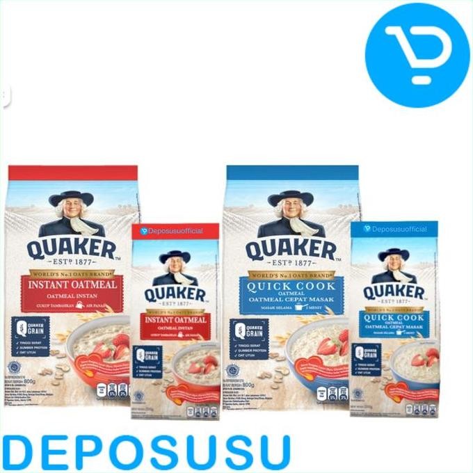 

Quaker Instan Oatmeal Sarapan Sehat - Promo Murah Terlaris