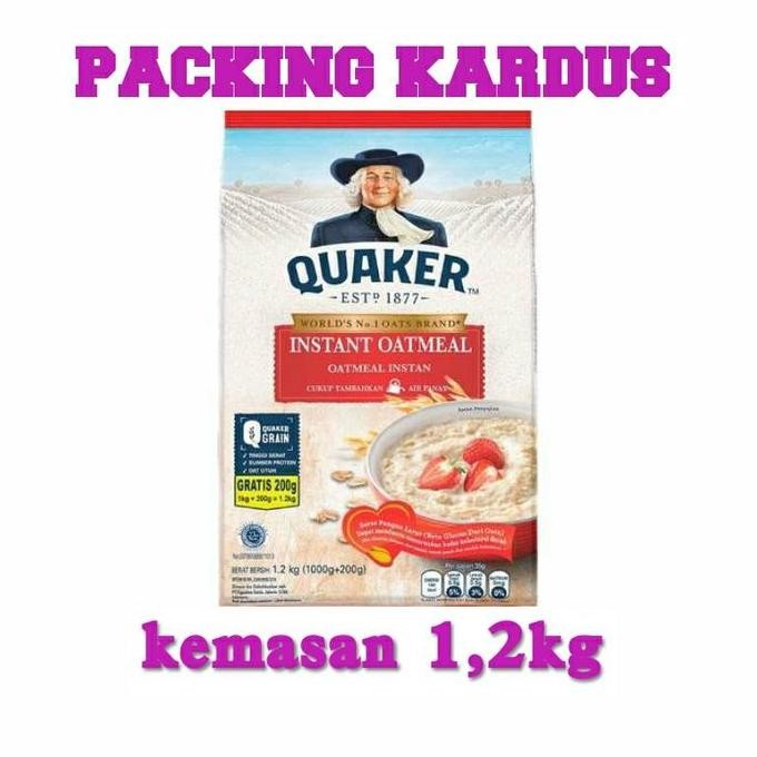 

Quaker Oatmeal 1200Gram Promo