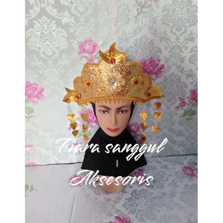 MAHKOTA PALEMBANG/MAHKOTA ADAT/AKSESORIS PALEMBANG/PILIS PALEMBANG