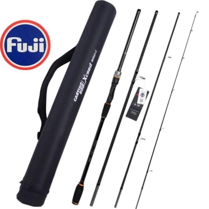 // joran Goture xceed travel rod 4 section ring original Fuji //