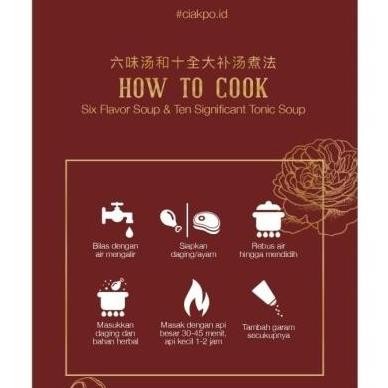 

Soup Rempah Sepuluh Bahan Meningkatkan Imun Dan Penambah Darah - Sup Hotpot Tradisional 10 Rempah Untuk Energi Dan Stamina Tubuh - Red, White Kualitas Terbaik Harga Termurah