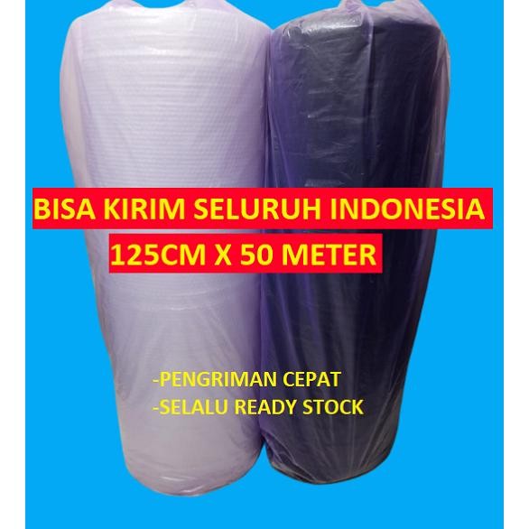 

Produk Baru!! Bubble Wrap 2kg 125cm x 50m - Bubble Wrap Hitam & Bening Instan