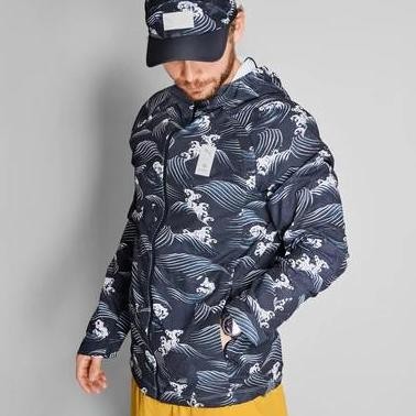 PUMA X SAYSKY JACKET BLUE RUNNING