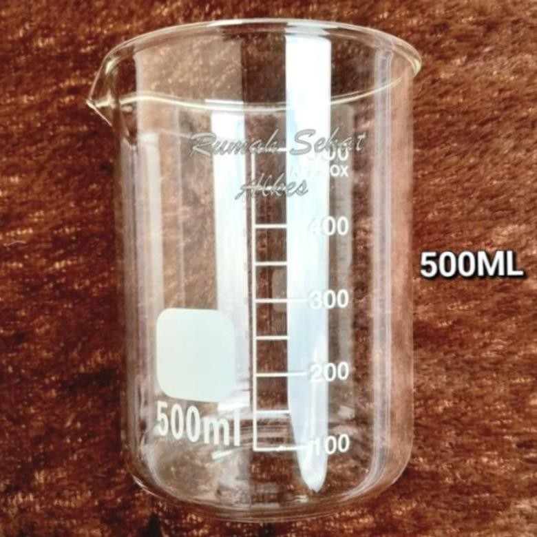 Gelas Ukur Laboratorium Kaca / Gelas Ukur Kaca / Beaker Glass Laboratorium terlaris