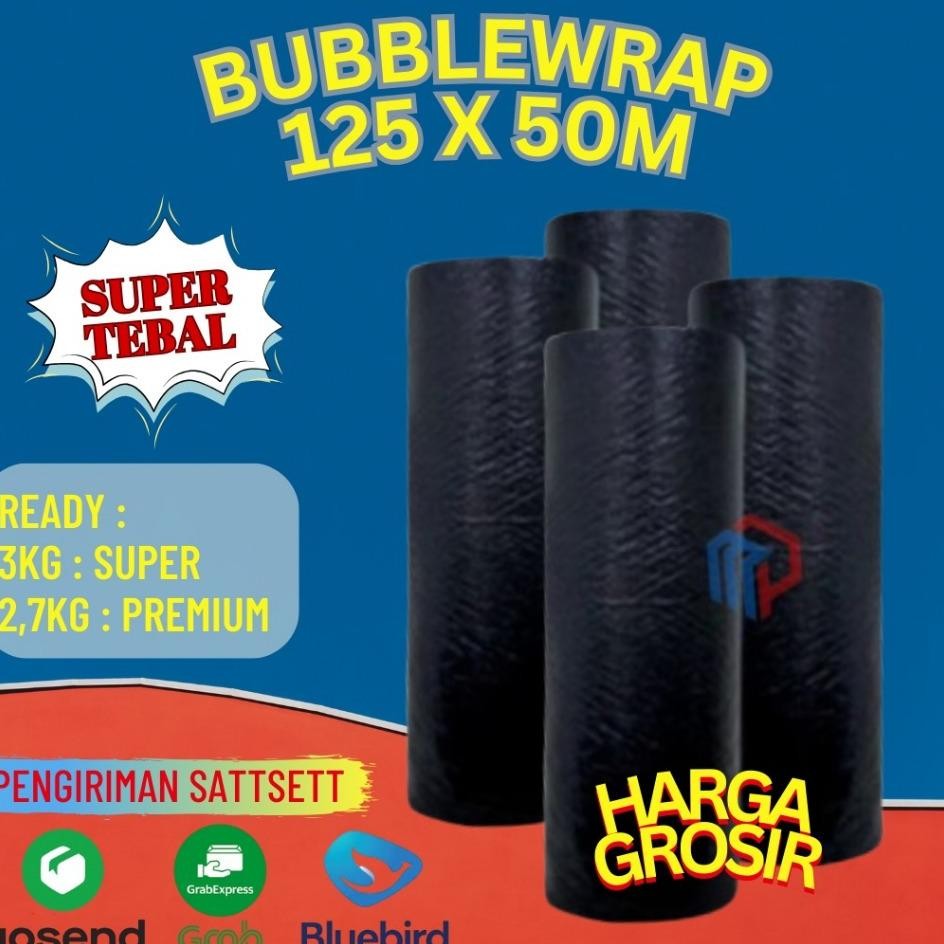 

Bubblewrap Roll 125 X 50 Meter Bublewrap Tebal