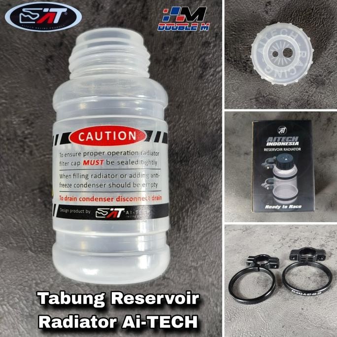 Botol Cadangan Air Radiator Tabung Reservoir Aitech Kawasaki Ninja Rr R Ss Zx Nsr 150 Vixion Mx King