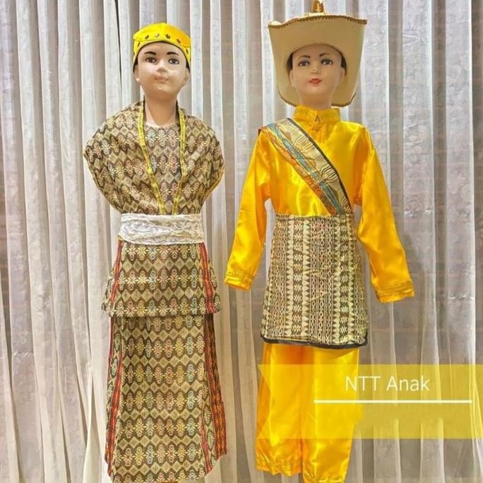 Baju Adat Ntt Flores Anak / Pakaian Adat Ntt Flores / Baju Ntt Anak