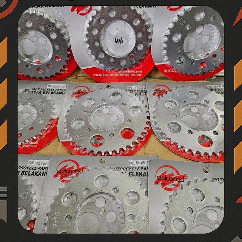 Diskon Gear Belakang Ninja 150 R Rr Ninja 2T 428 31 32 33 34 35 36 37 38 40