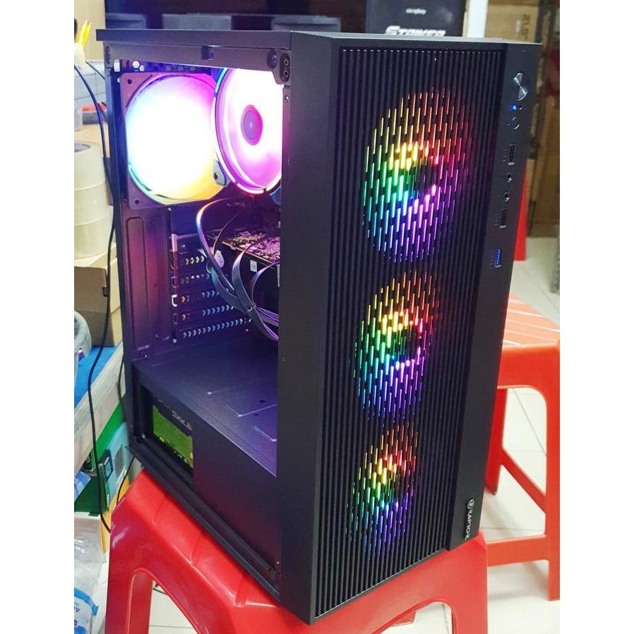 PC TRADING SAHAM I5 MURAH DENGAN 4 MONITOR