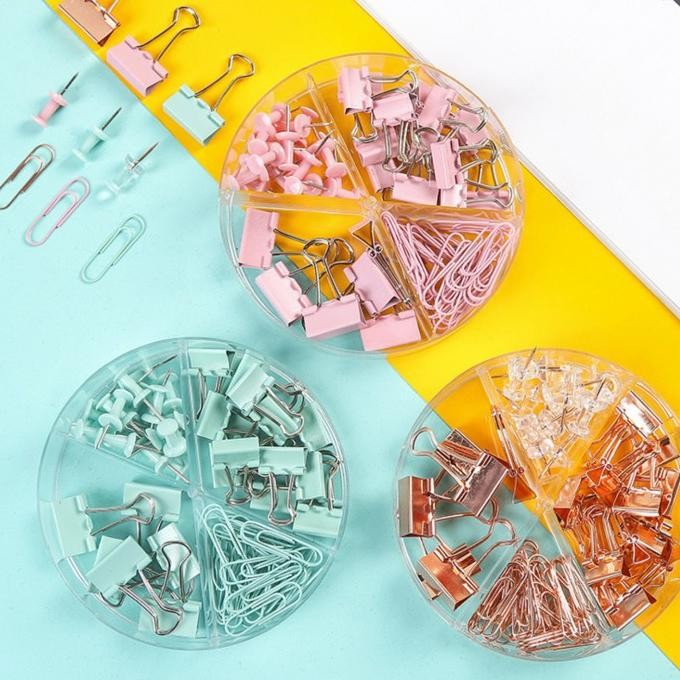 

Promo Murah Kebutuhan Kantor Binder Klip Warna Paper Clip L17