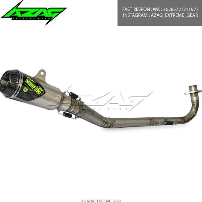 KNALPOT NORIFUMI GTX PRO CARBON TITANIUM ORINAL