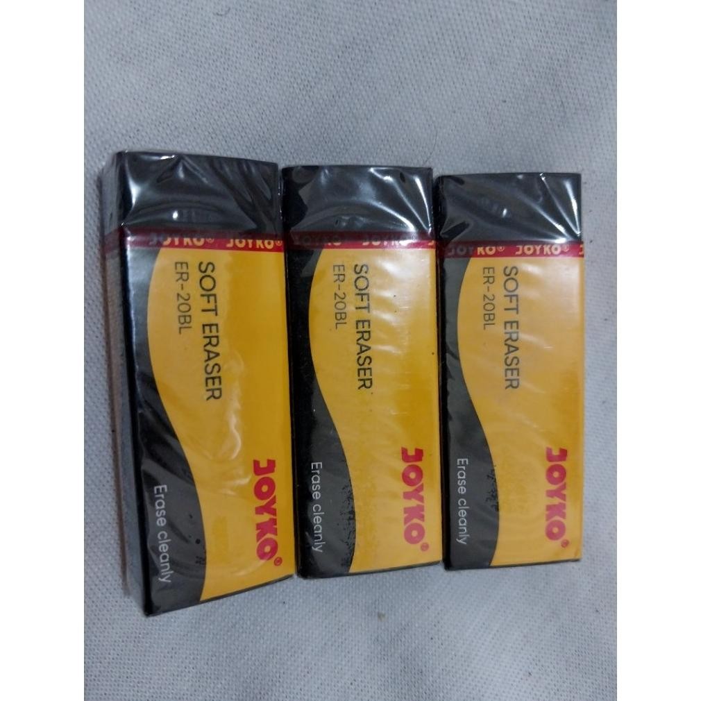 

harga diskon Eraser Penghapus Joyko 526-B40BL Hitam Bersih / penghapus joyko ukuran kecil / penghapus pensil 2b joyko terbaiik dan termurah