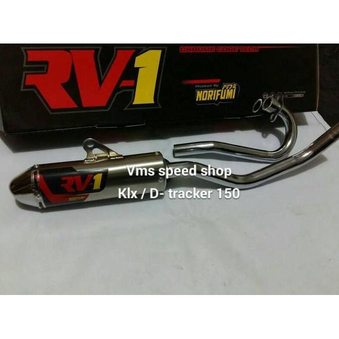 knalpot Norifumi Rv-1 tipe EVO kawasaki klx 150 / D-tracker 150