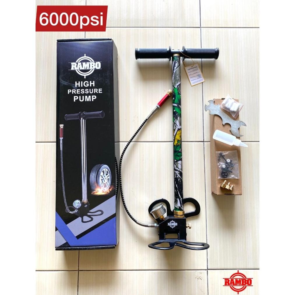 Produk Baru Pompa PCP Rambo Camo 6000 PSI Manual Berkualitas