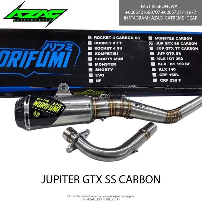 KNALPOT NORIFUMI GTX PRO CARBON ORINAL FOR JUPITER