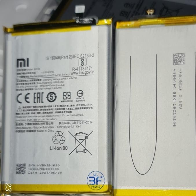 (Allthebest) Baterai Xiaomi Redmi 9A Battery Xiomi 9C BN56 Original Copotan
