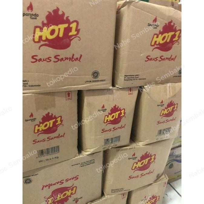 

Saos Sambal Hot One 1Kgx10Pcs