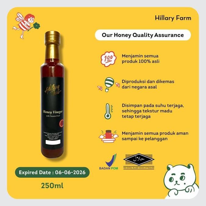 

Thai Honey Vinegar With Passion Fruit Cuka Madu