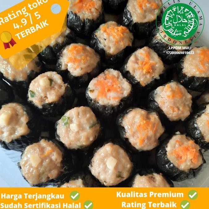 

Dimsum Nori Frozen Premium Isi 50 Pcs + Saus Delmonte / Black Dimsum