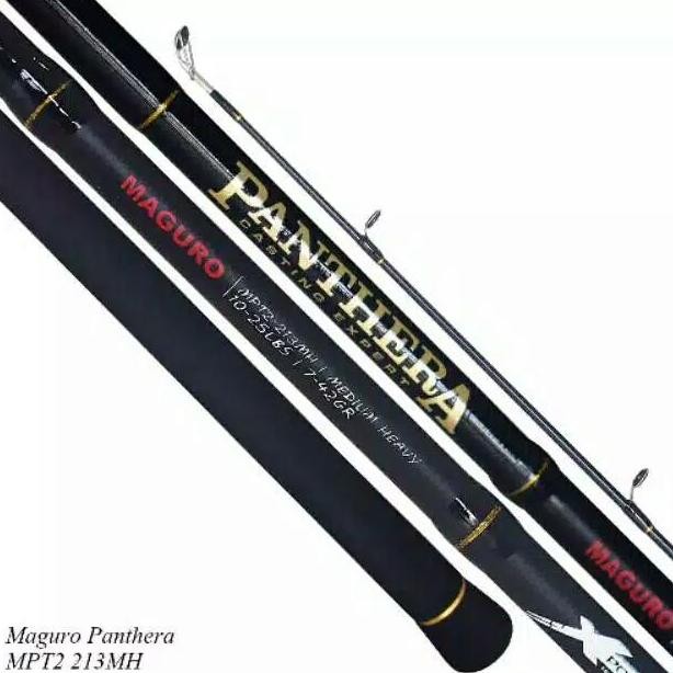 Tersedia Joran Maguro PANTHERA | Casting | Spinning | Fishing Rod | Alat pancing Sale