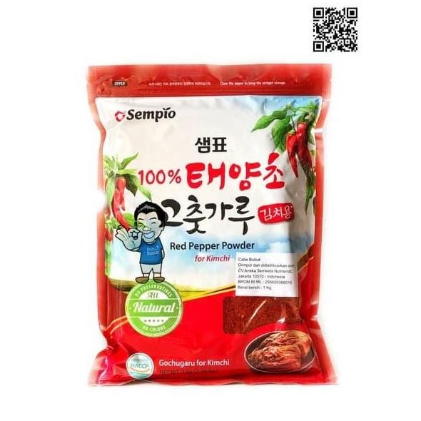 

Sempio Gochugaru For Kimchi Red Pepper Powder-Bubuk Cabe Korea 1Kg