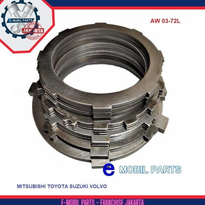 Transparts Plat Kampas Kopling Besi Steel Plate Dekrup Set Matic Matik Transmisi AW 03-71 03-72L Mit