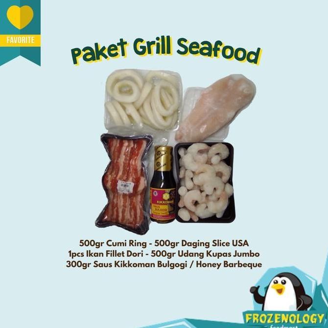 

Paket Grill Usa Beef Dan Seafood Lovers