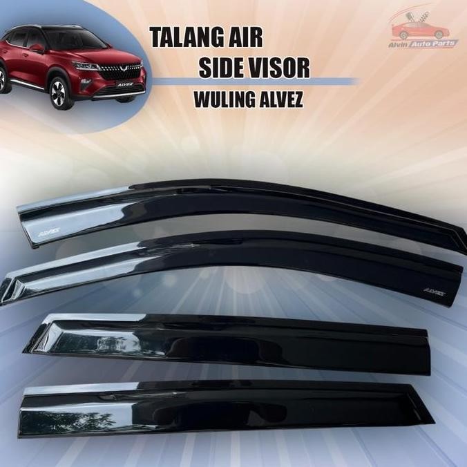 Talang Air Wuling Alvez / Side Visor Wuling Alvez / Accessories Wuling Alvez High Quality