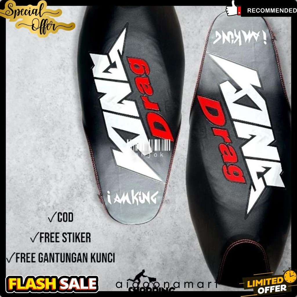 Sarung Sepeda Motor King Drag Menutupi Cover Jok Ori Anda Diskon Setengah Harga