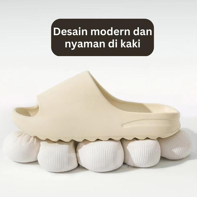 Original Halu Sandal Pria Sandal Slop Pria Sandal Yeezy Sandal Jelly Eva Sandal Flip Flop Hsn153 Et-