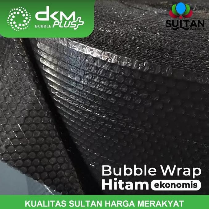 

ready stock Plastik Bubble Wrap Hitam 50Meter Bubble Wrap DKM PLUS EKONOMIS / ROLL