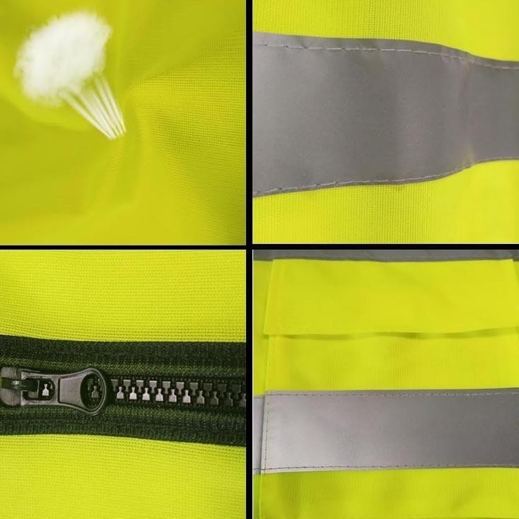 Promo Rompi Safety Proyek Id Holder 5 Saku / Rompi Reflektif - Xl Ke-21