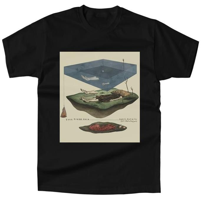 baru T-shirt Efek Rumah Kaca - Seperti Rahim Ibu | ost. Mata Najwa murah