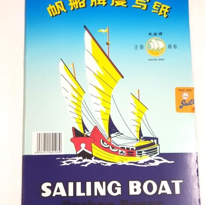 

baru [ PER PACK] Kertas Karbon / Carbon Paper Sailing Boat