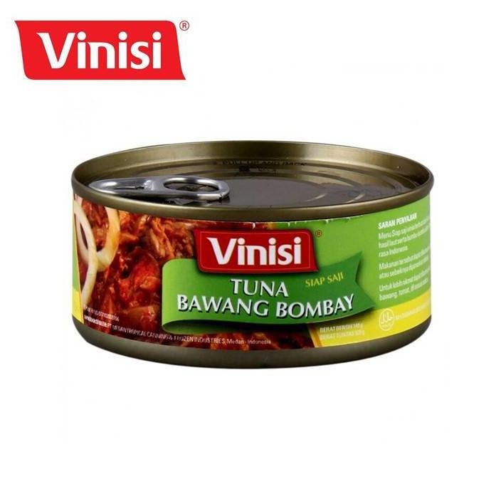 

ready Vinisi Makanan Kaleng Tuna Bawang Bombay 2 x 140 gr murah