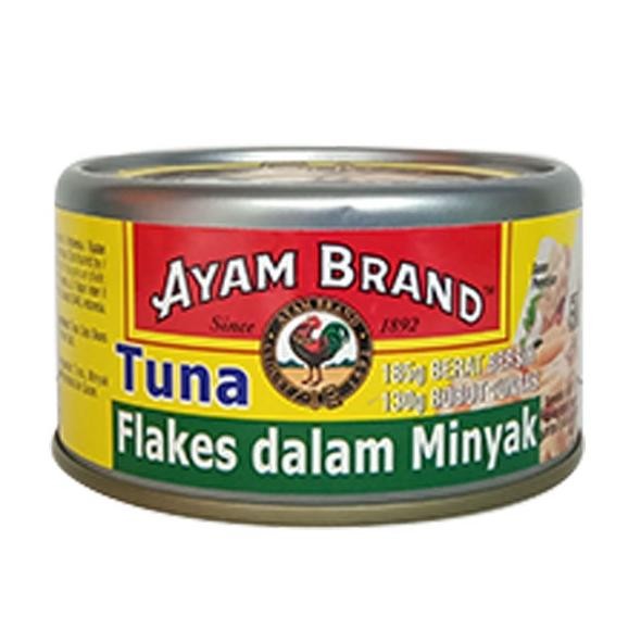 

ready AYAM BRAND TUNA FLAKES IN OIL 150 GR murah