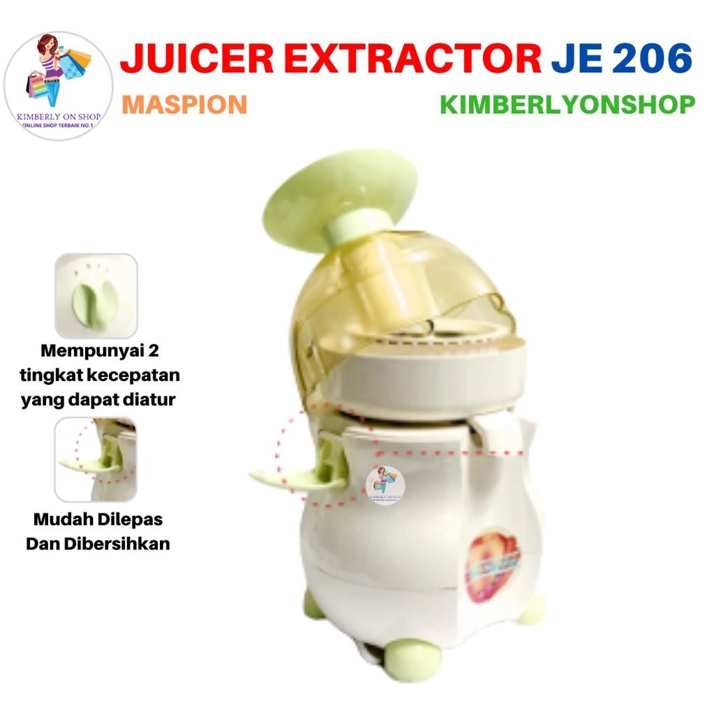 Juicer Extractor Blender Je 206 Maspion Stok