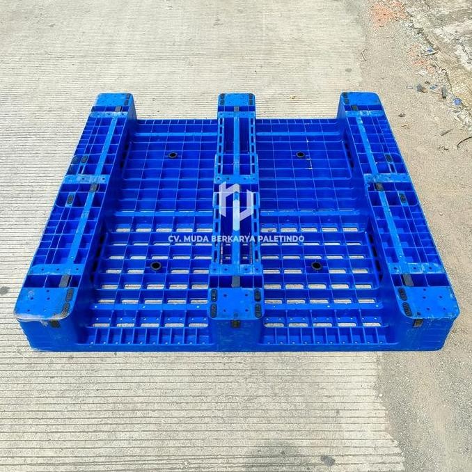 

ready palet plastik 120x120x16 pallet plastik bekas