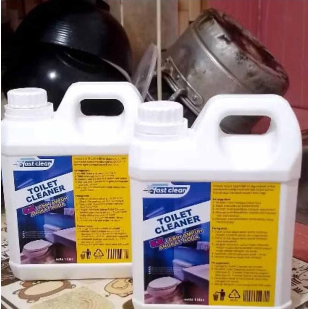 NEW FAST CLEAN Toilet cleaner pembersih kerak kamar mandi 1 liter