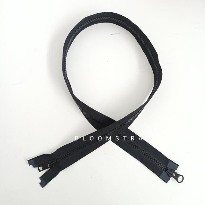 Resleting Jaket YKK 2 Kepala 70cm Sleting 28 Zipper Vislon Double 5VS murah