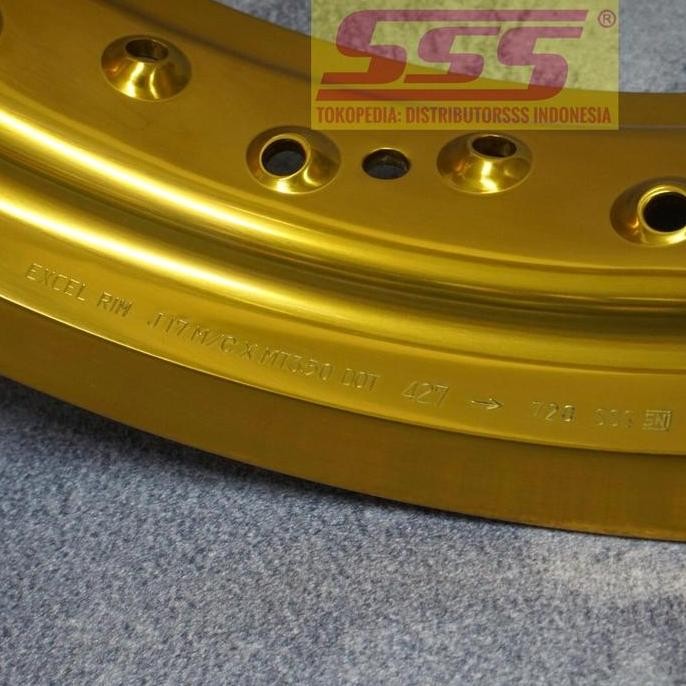 VELG TAKASAGO EXCEL RIM / MADE IN JAPAN ORI 17X350 / 17 350 SUPERMOTO